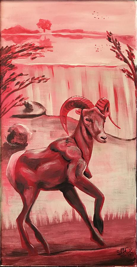 Red Ram Waterfall by Sean Linell Ivy-El Red Ram Waterfall by Sean Linell Ivy-El