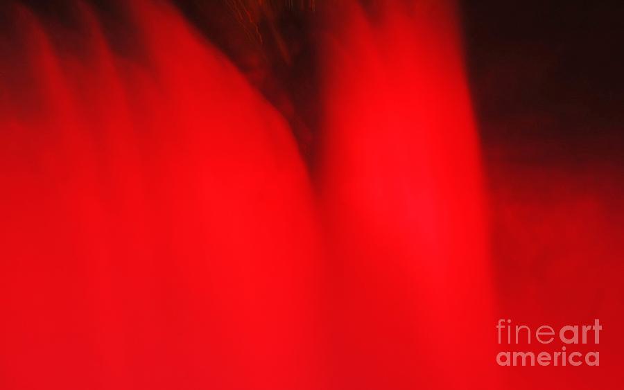 Abstract Photograph - Red Red Red by Kathleen Struckle