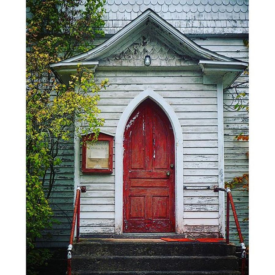 Architecture Photograph - Red Door by Sharon Halteman