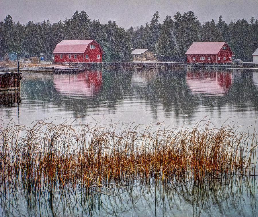 Red Reflection Photograph by David Heilman