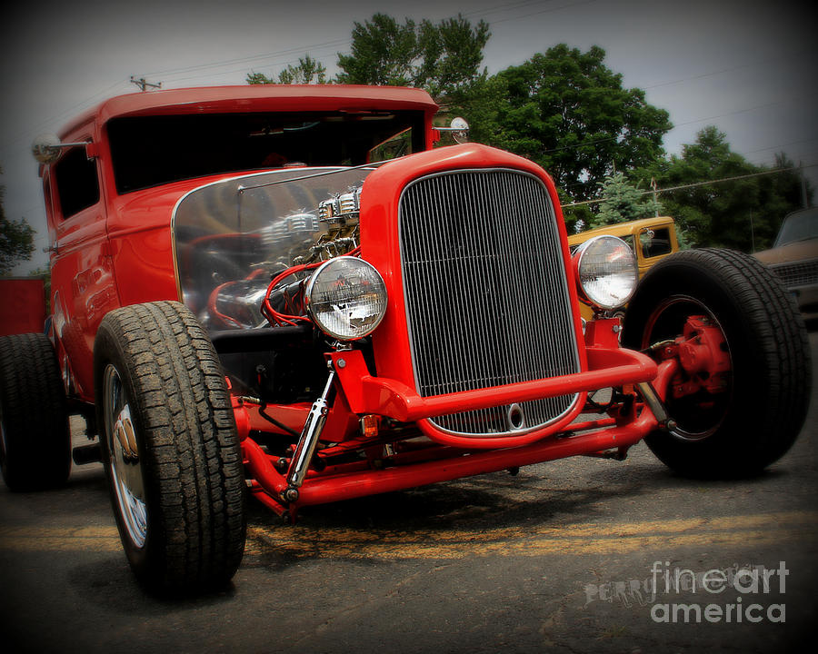 Red Ride 2 Photograph by Perry Webster