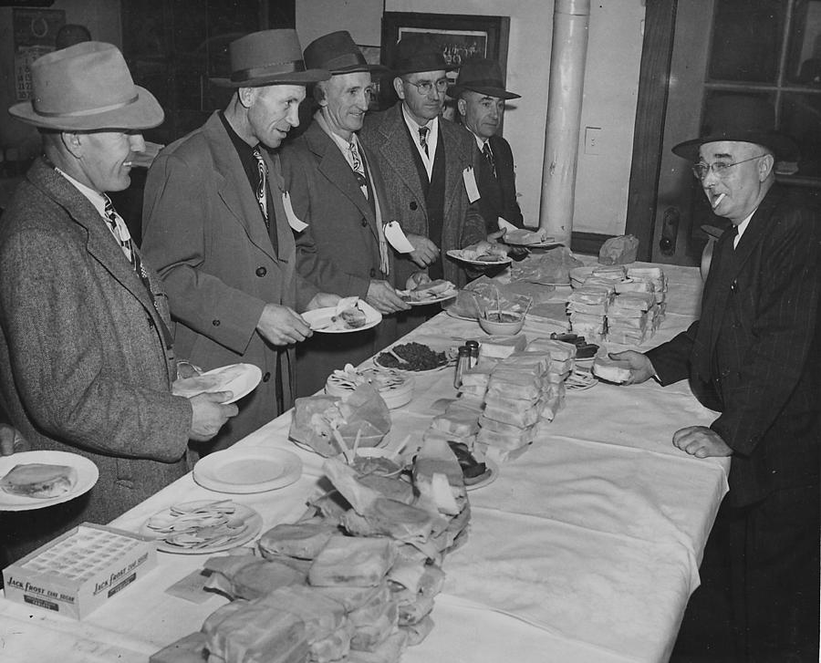 Red River Valley Potato Association Luncheon - 1947 Photograph by Chicago and North Western Historical Society