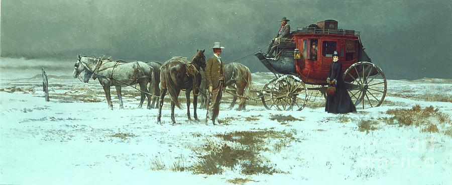 Horse Painting - Red River Valley by Robert McGinnis