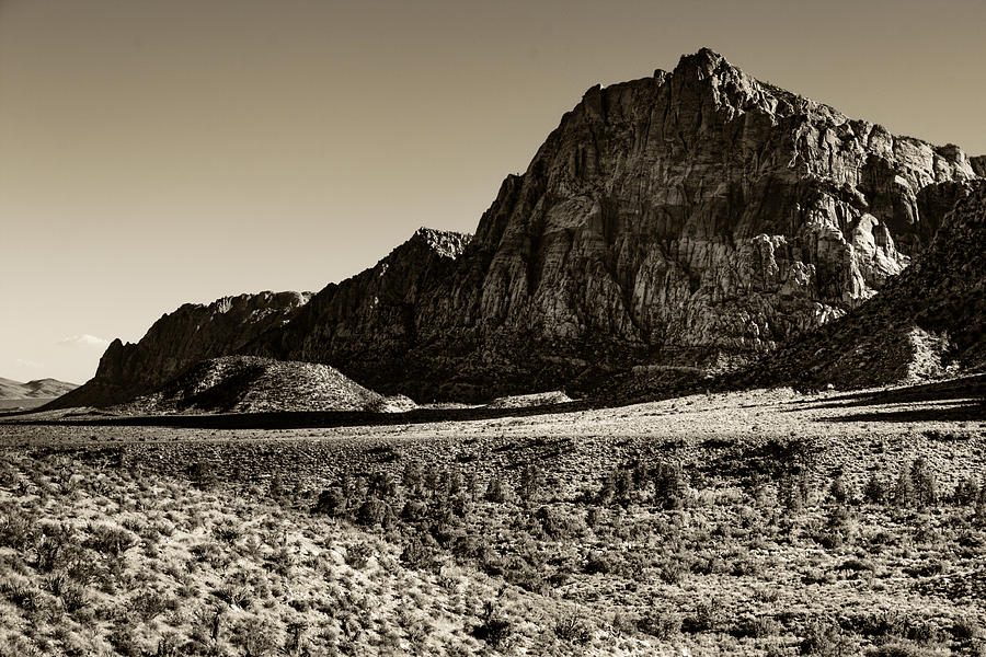 Red Rock Anselized Photograph by Ricky Barnard