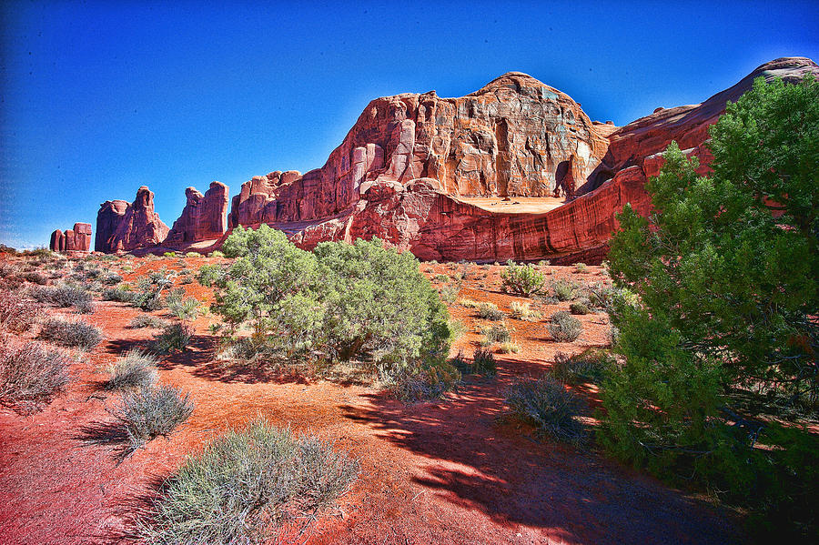 Red Rock Arches National Park Photograph by Lawrence Christopher