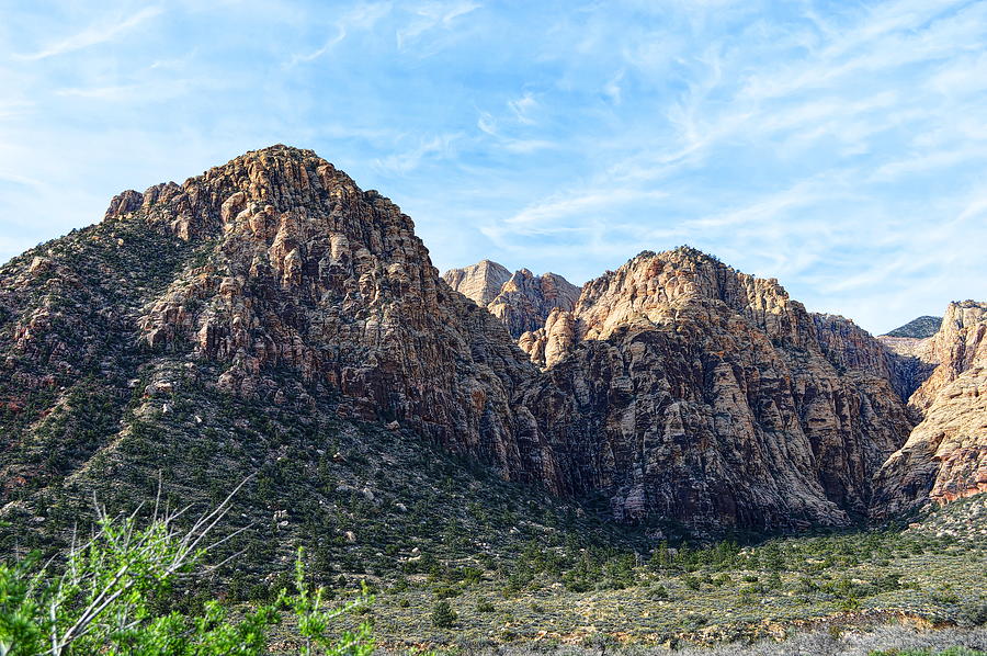 Red Rock Canyon Foothills Photograph by Glenn McCarthy Art and Photography