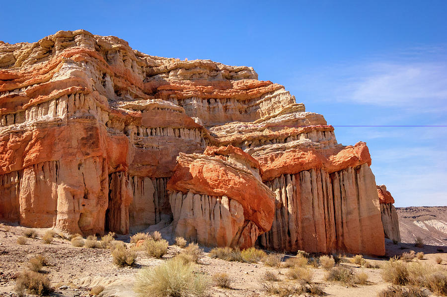 Red Rock Canyon in the Mojave Desert in California Photograph by Felipe