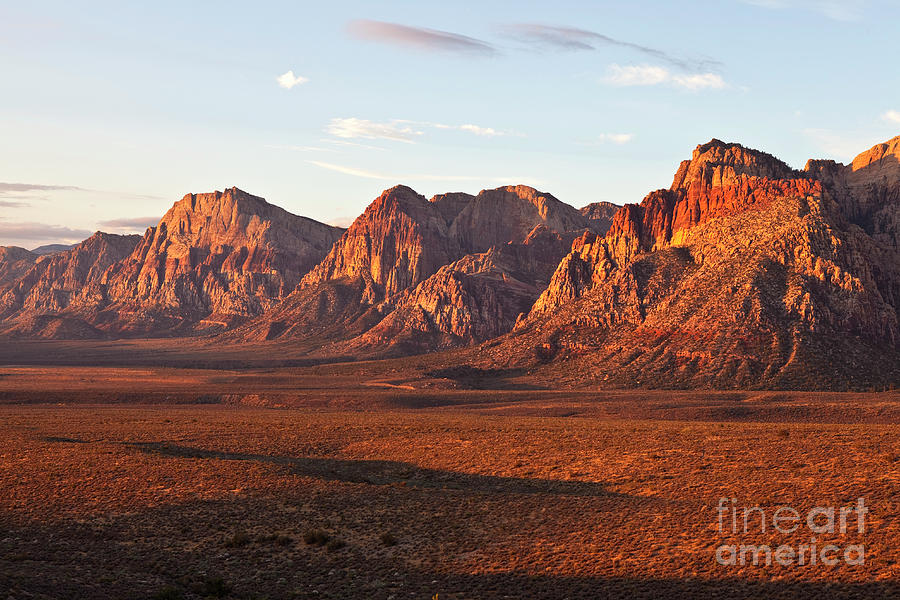 Red Rock Dawn View Photograph by Trekkerimages Photography - Fine Art ...