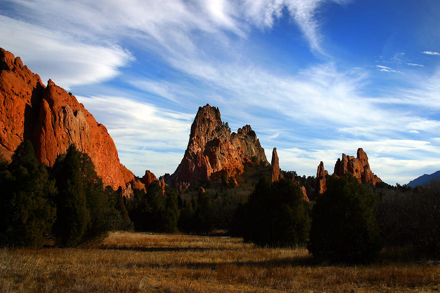 Nature Photograph - Red Rock Formations by Anthony Jones