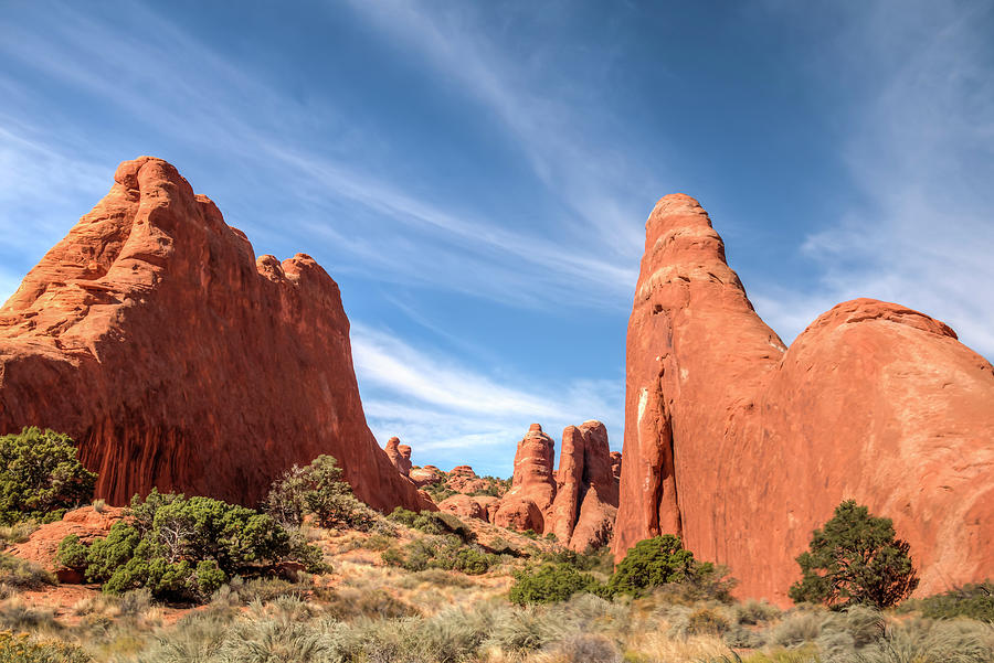 Red Rock Landscape Photograph by Kristina Rinell