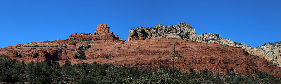 Red Rock Loop Sedona Panorama Photograph by Mary Bedy