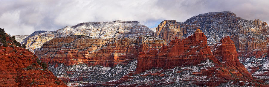 Red Rock Peaks Photograph by Leda Robertson