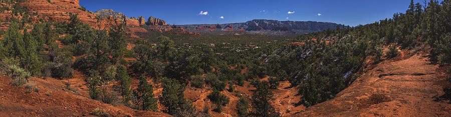 Red Rock Secret Mountain Wilderness Panorama Photograph by Andy Konieczny