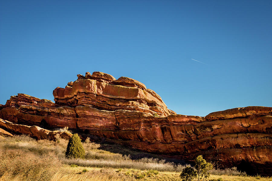 Red Rocks Natural Sculpture Photograph by Barry Jones