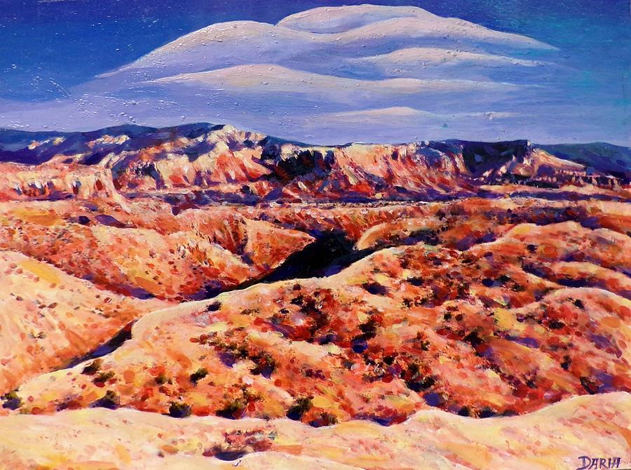 Red Rocks New Mexico Painting by Daria Yesieva-Kartsinski | Fine Art ...