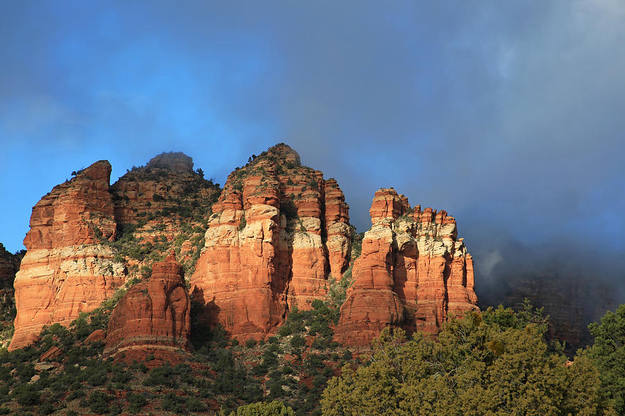 Red Rocks of Sedona Photograph by Donna Kennedy