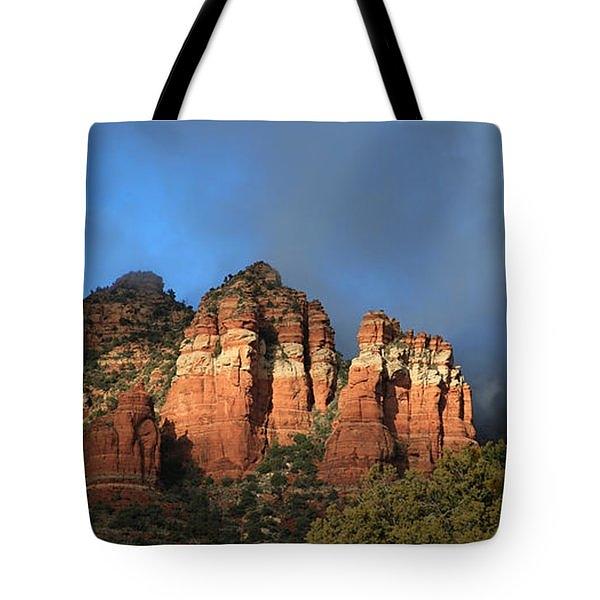 Red Rocks of Sedona - tote Photograph by Donna Kennedy