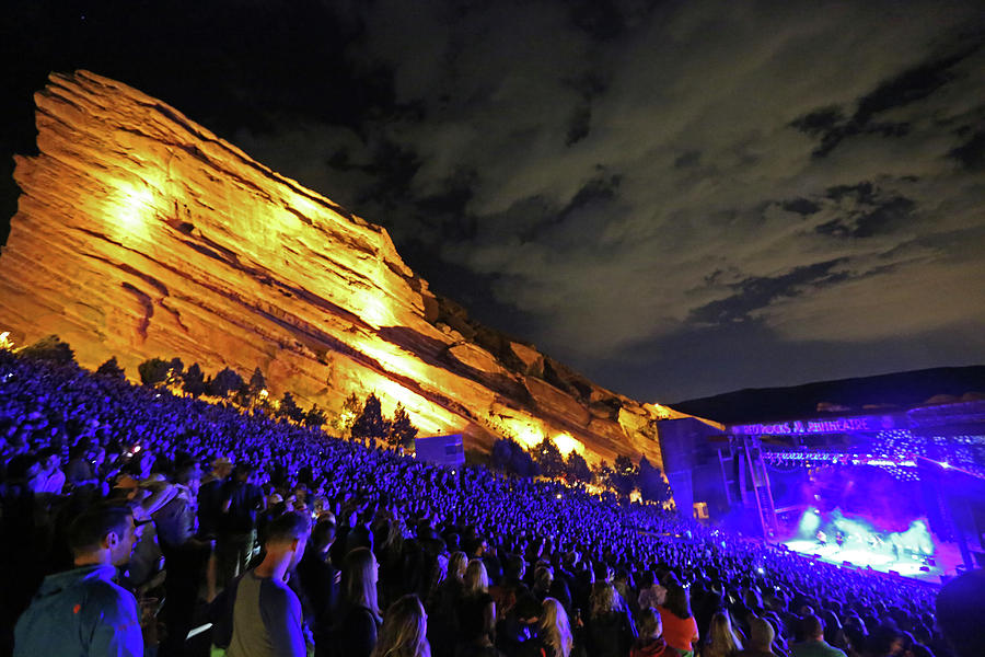 Red Rocks one Photograph by Ty Helbach - Pixels