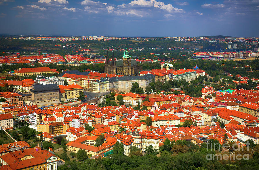 Red Rooftops Of Prague Photograph