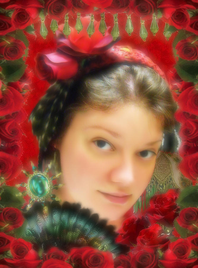 Red Rose Digital Art by Scarlett Royale
