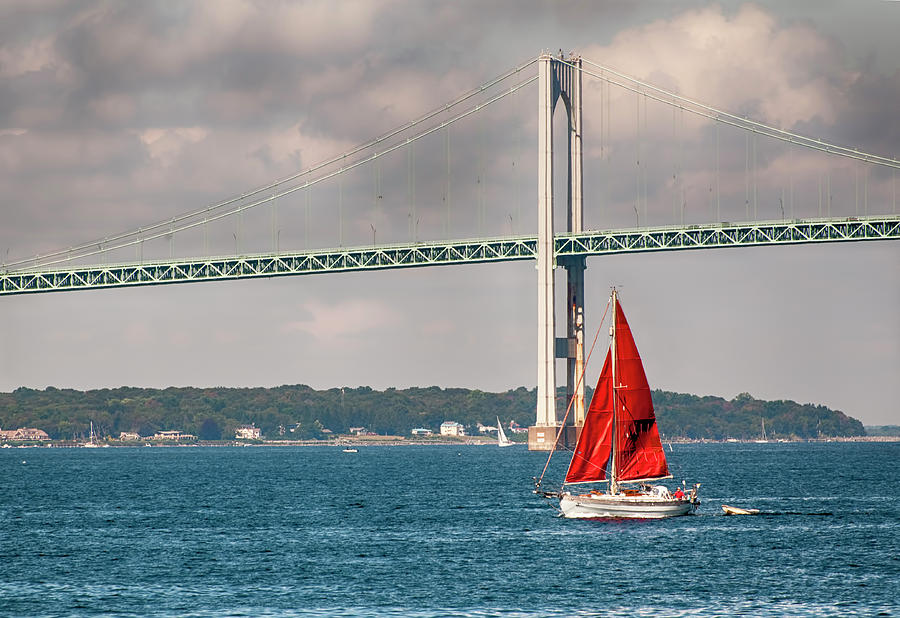 Red Sails Photograph by Mick Burkey