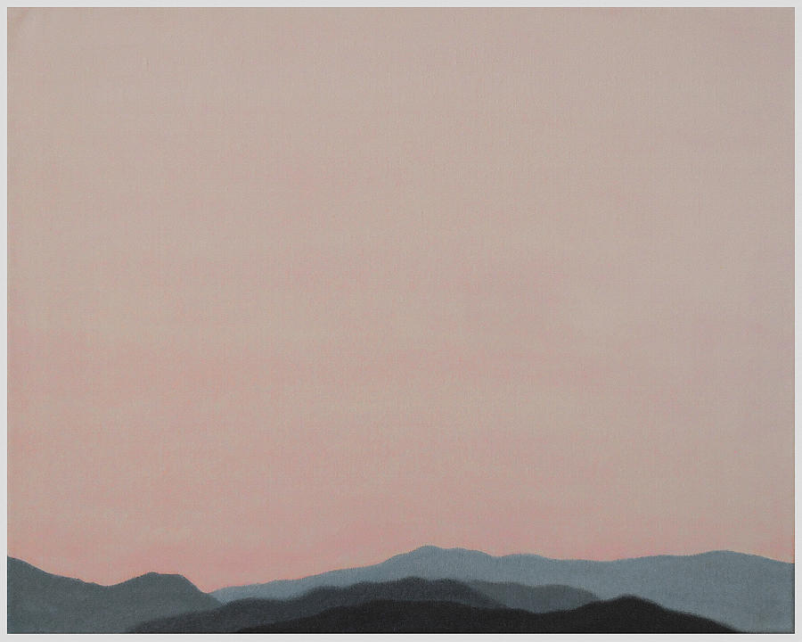Mountain Painting - Red San Jacintos by Stan  Magnan