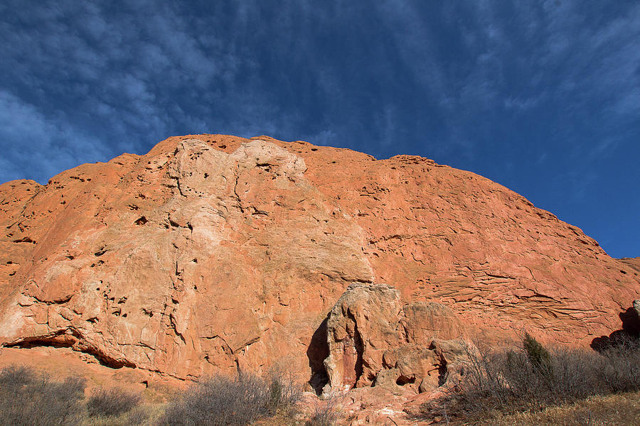 Red Sandstone Formation, Garden of the Gods Colorado Photograph by Amy Sorvillo