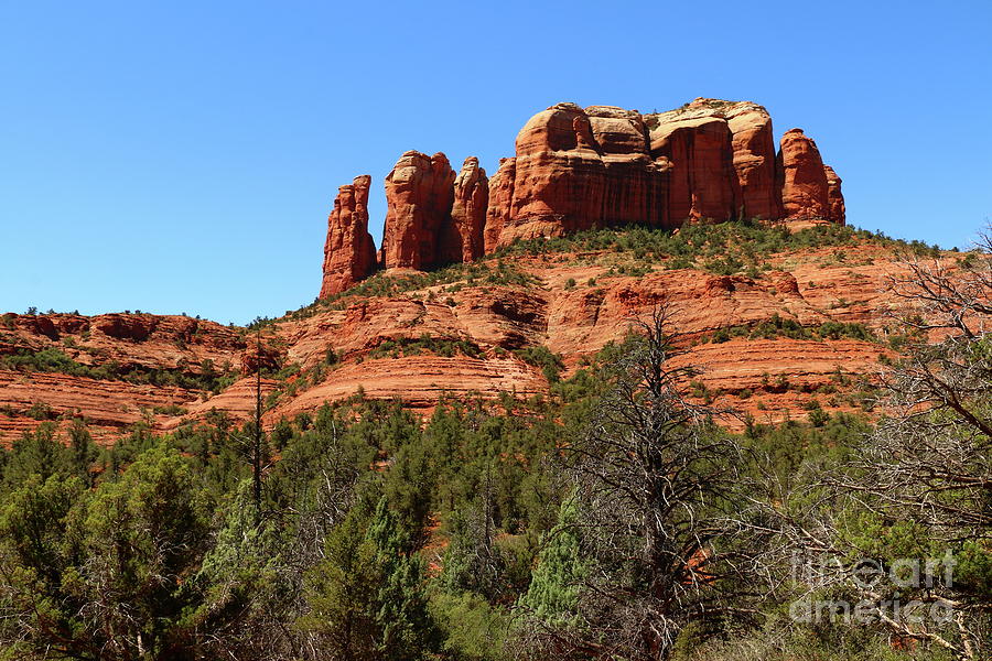 Red Sandstone Rockformation Photograph by Christiane Schulze Art And Photography