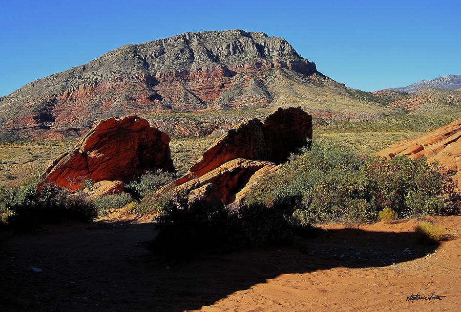 Red Sandstone Photograph by Stephanie Salter