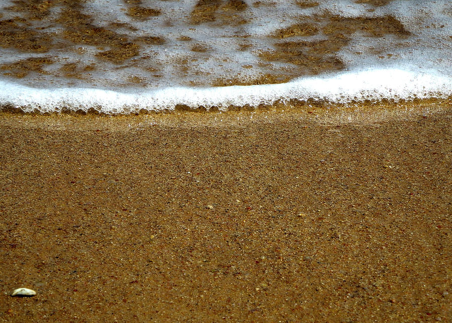 Red Sea Meets The Sandy Beach Photograph by Johanna Hurmerinta