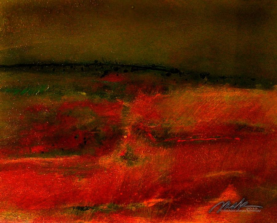 Red Sea Painting by Michaelalonzo Kominsky
