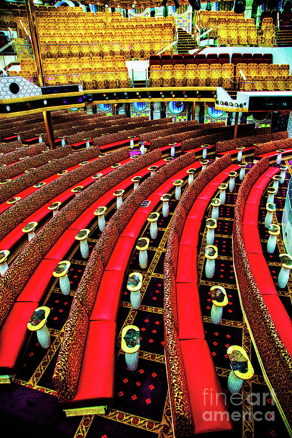 Red Seats Photograph by Rick Bragan