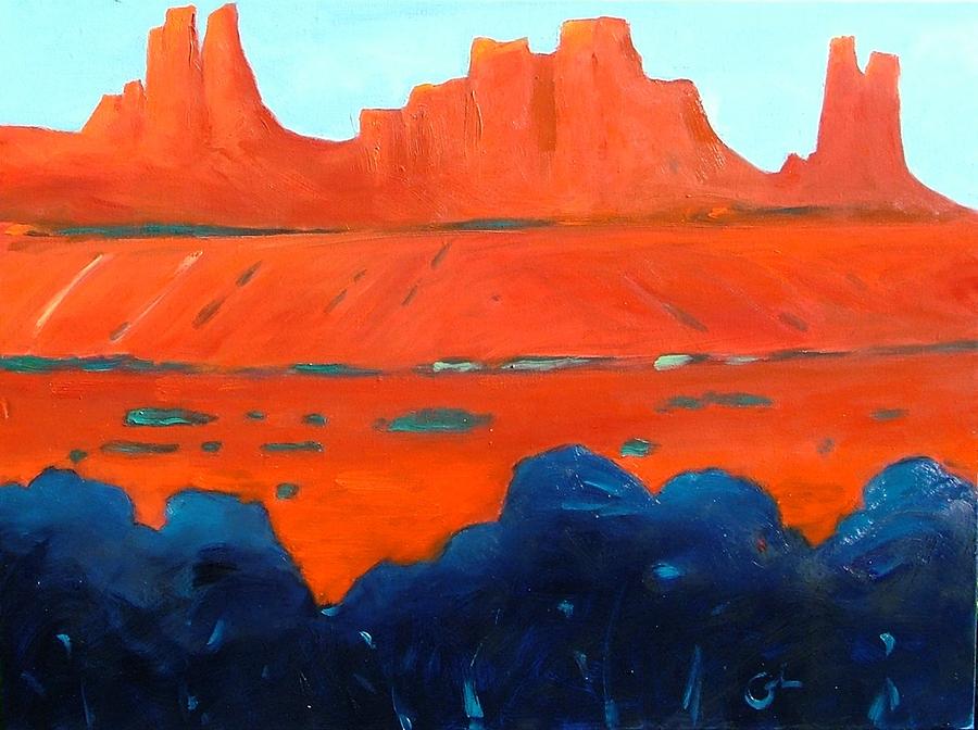 Landscape Painting - Red Sedona by Gary Coleman