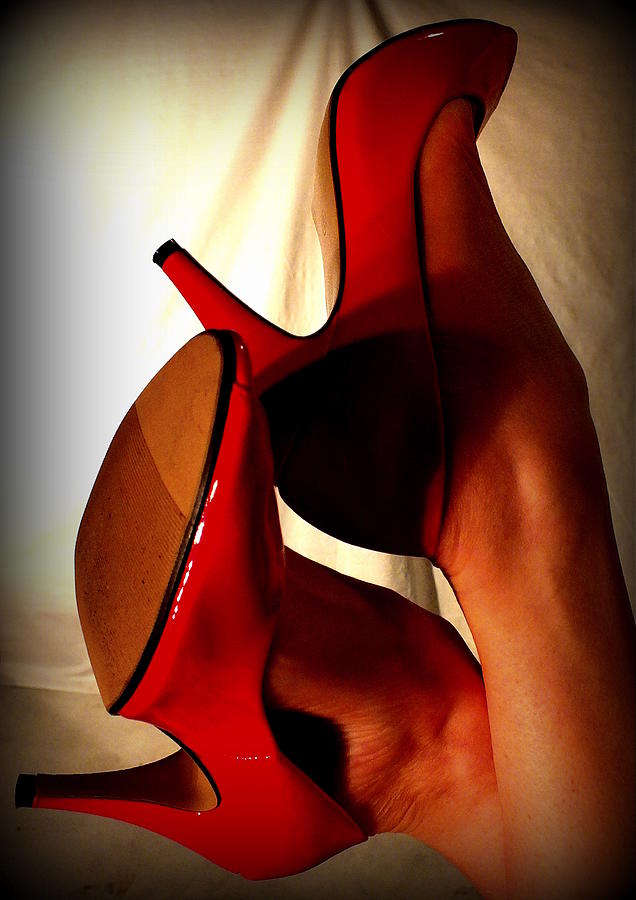 Red Shoes 2 Photograph by Guy Pettingell