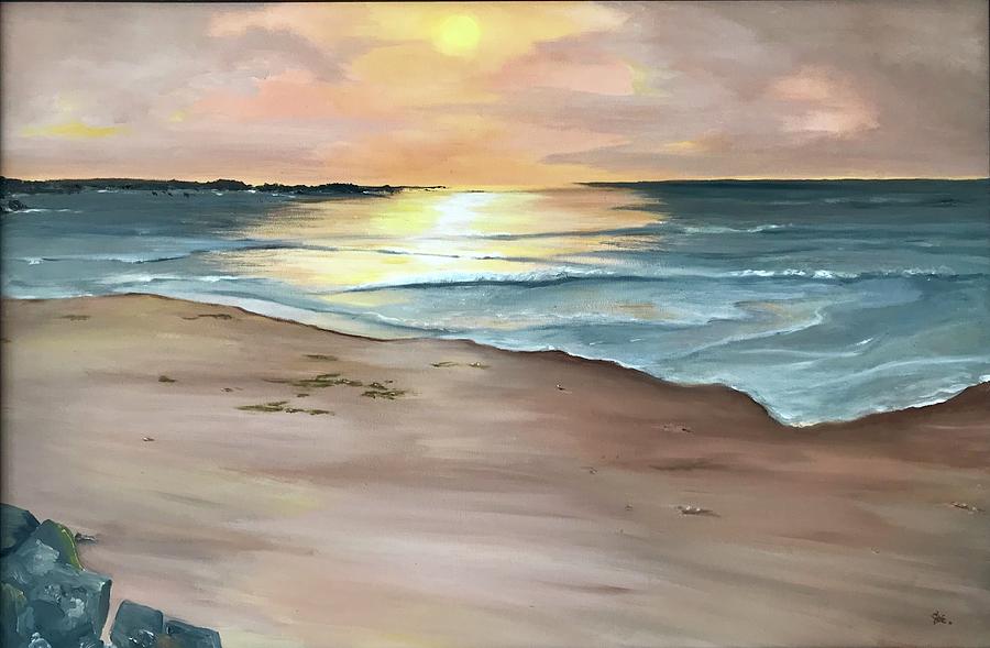 Red Sky at Morning Painting by Sue Gandy Red Sky at Morning Painting by Sue Gandy
