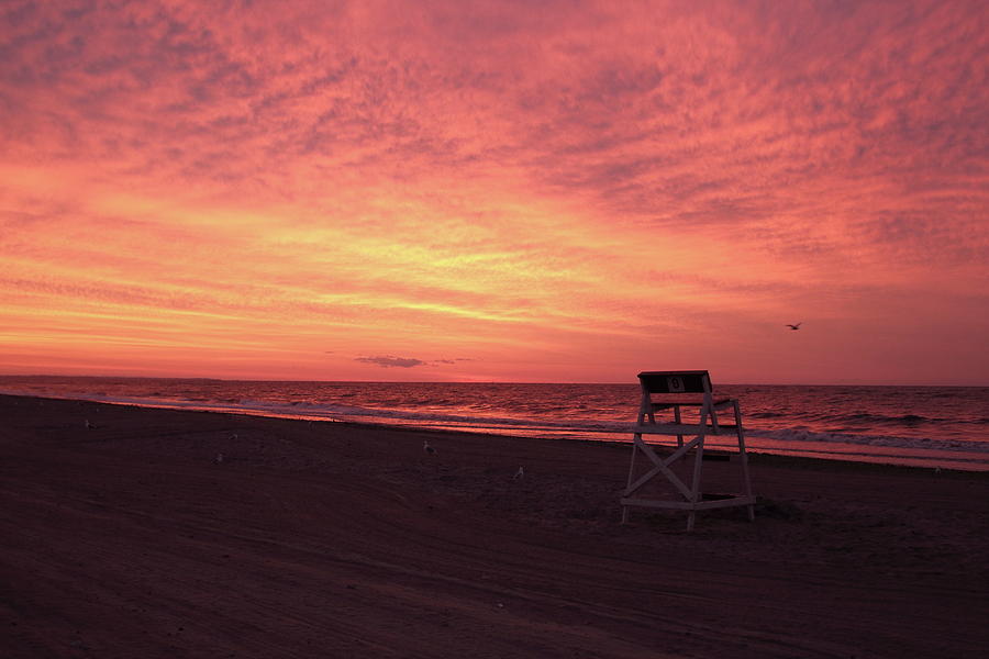 Red Sky In Morning Sailor Take Warning Photograph By Ursula Coccomo Fine Art America 