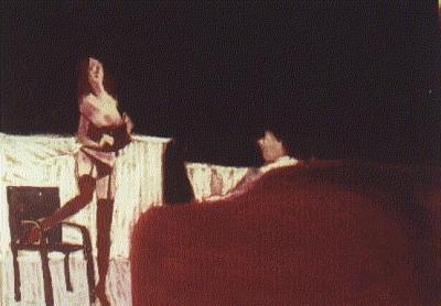 Erotic Painting - Red Sofa by Harry Weisburd Erotic Painting - Red Sofa by Harry Weisburd
