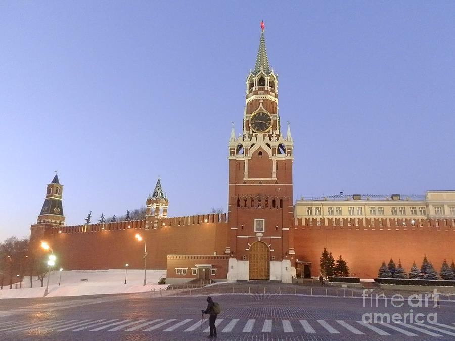 Red Square Photograph by Margaret Brooks