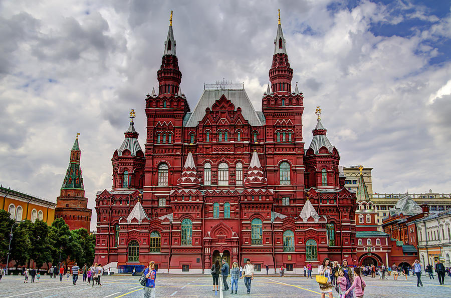 Red Square - Moscow - State Historical Museum of Russia Photograph by ...