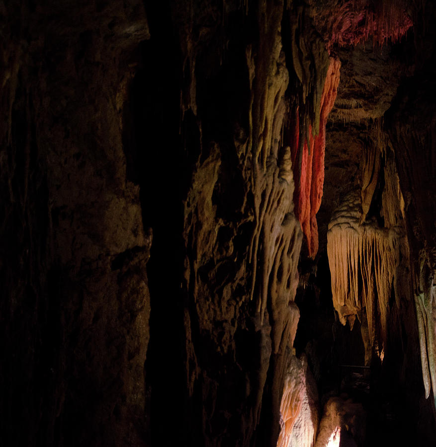 Red Stalagmite Photograph by Jessica Brooks