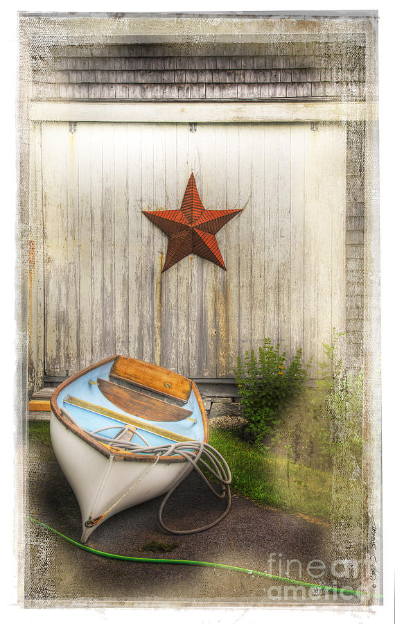 Red Star Boat Photograph by Craig J Satterlee