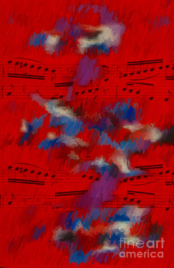 Red Storm Sonata Digital Art by Lon Chaffin
