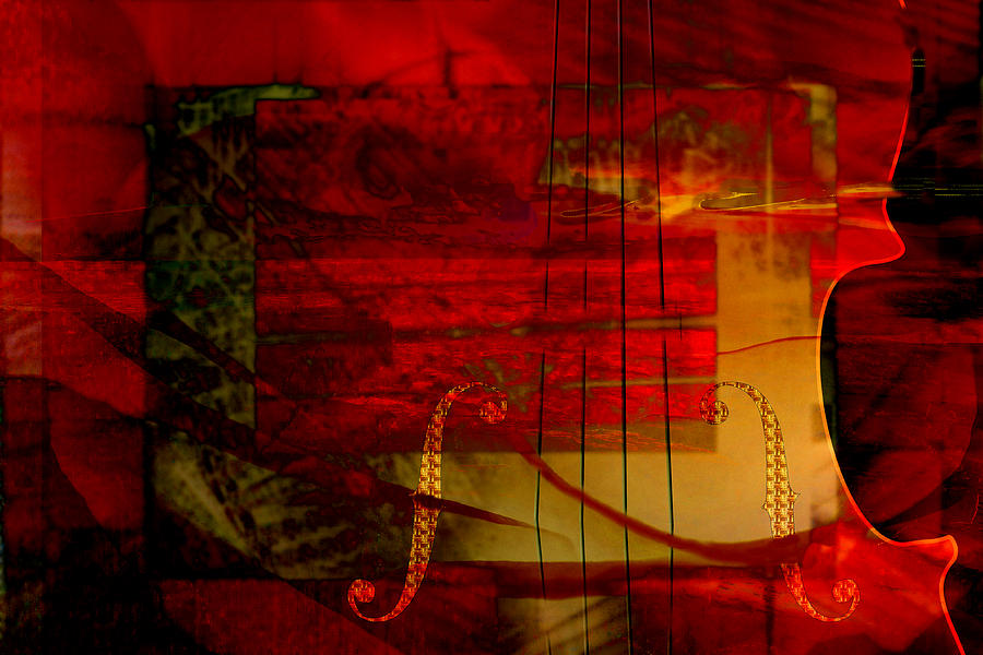 Red Strings Digital Art by Art Di