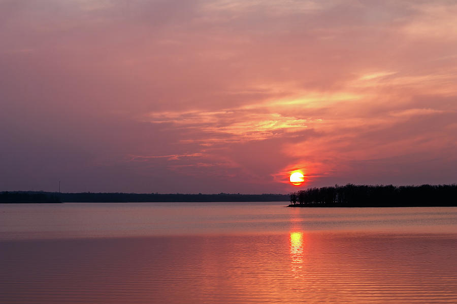Red Sun Photograph by Doug Long