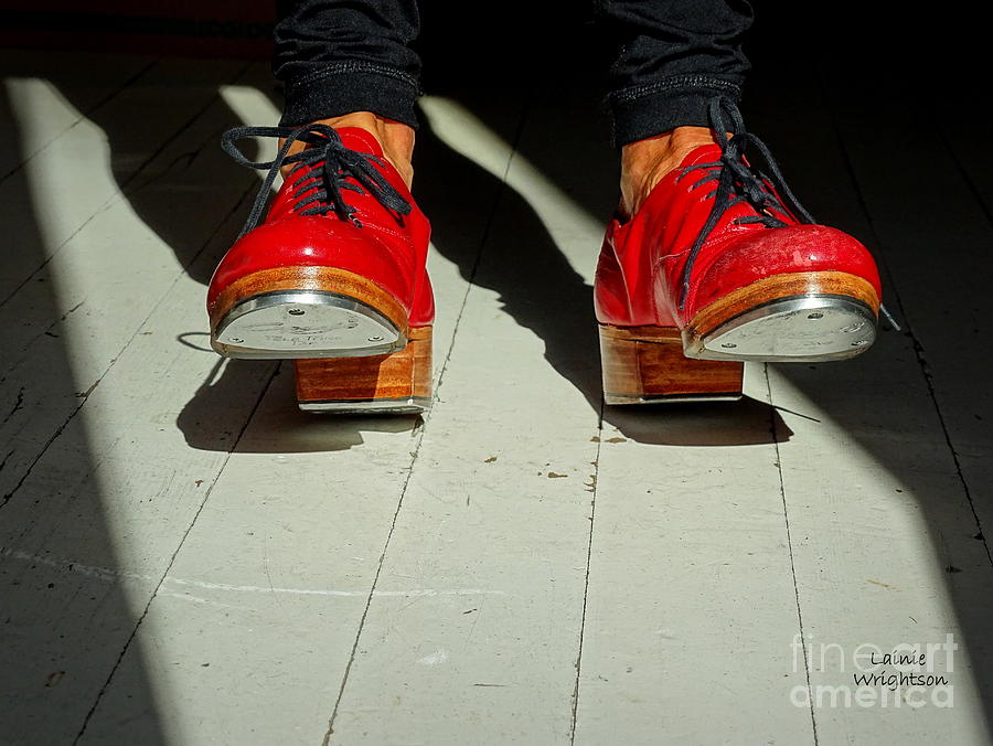 Red Tap Shoes Photograph by Lainie Wrightson