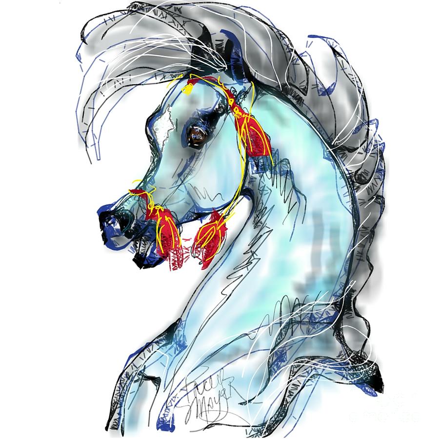Red Tassle Stallion by Stacey Mayer Red Tassle Stallion by Stacey Mayer