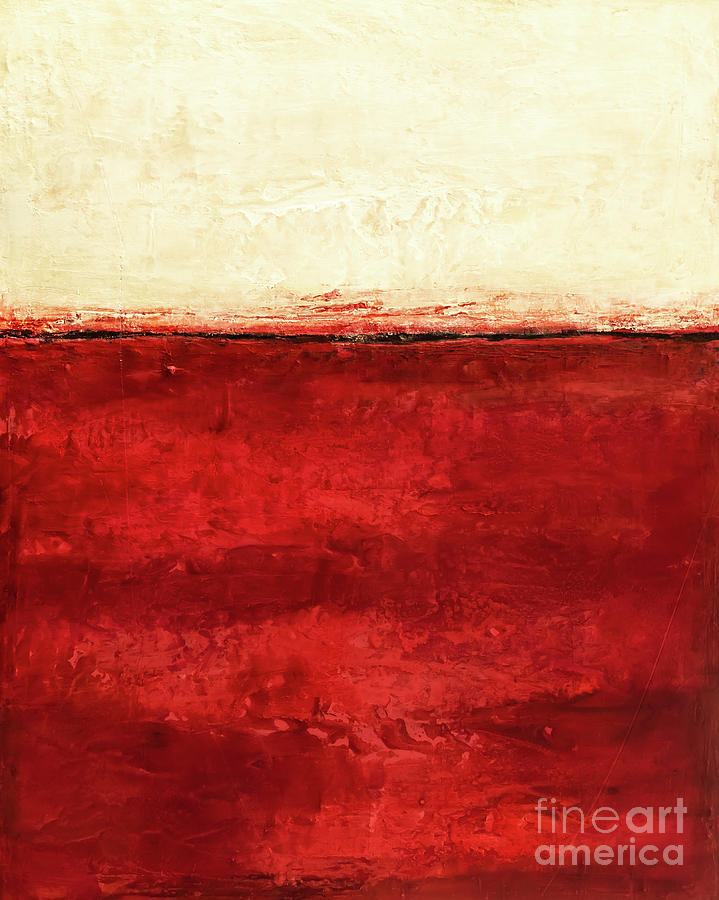 Red Tide Painting by Susan Cole Kelly Impressions