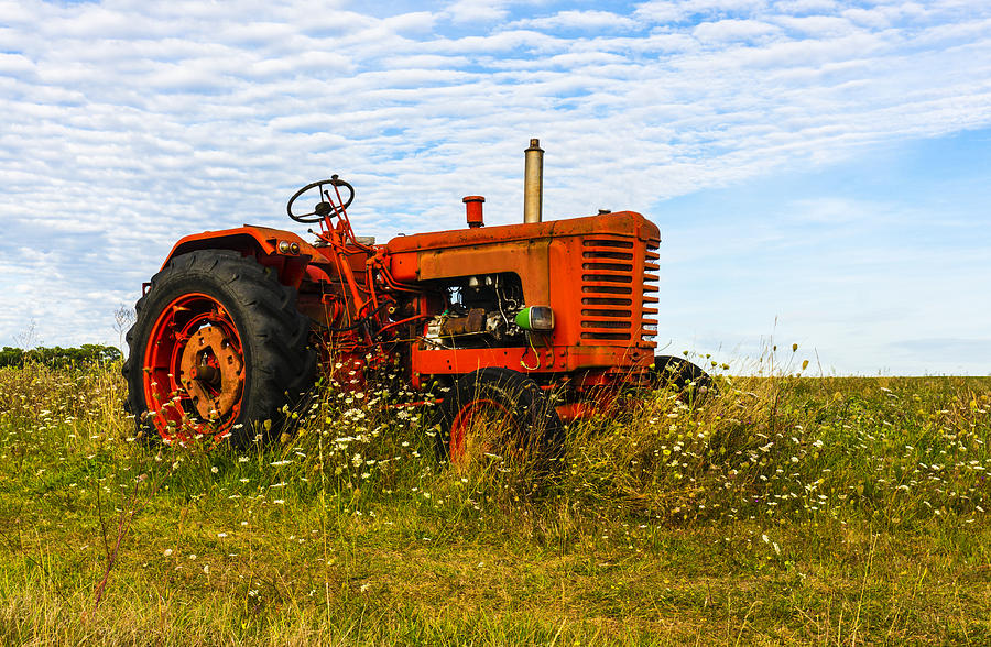 Red Tractor. Photograph by John Paul Cullen