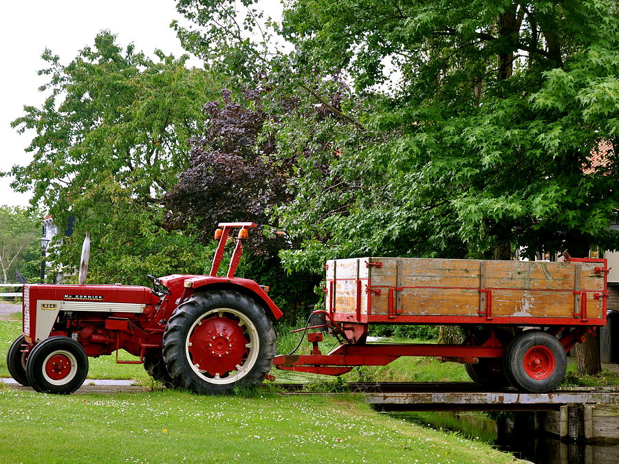 Red Truck Photograph By Caroline Reyes-loughrey - Fine Art America