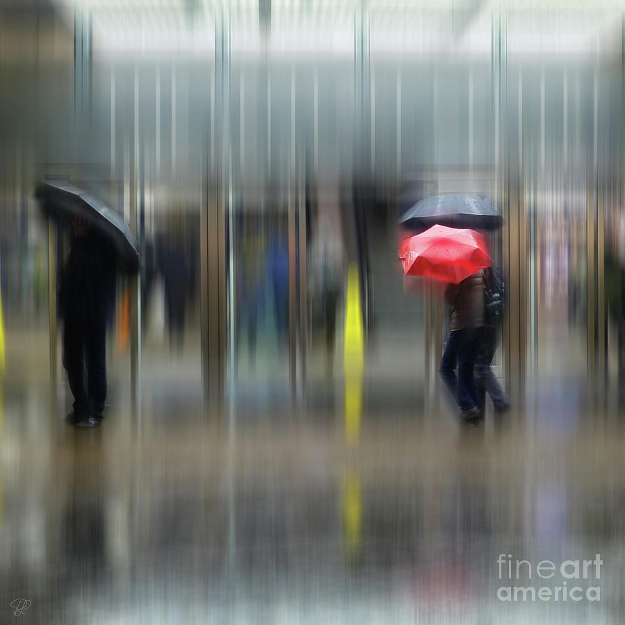 Red Umbrella Photograph by LemonArt Photography